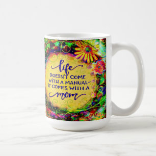 Mum, My Life Manual “Inspirivity” Coffee Mug