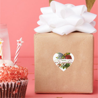 mum my universe heart sticker