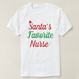 Mum Nurse Female Appreciation Christmas Red Cross T-Shirt