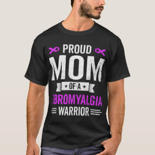 Mum Of A Fibromyalgia Warrior Survivor Awareness G T-Shirt