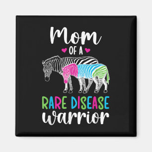 Mum Of A Rare Disease Warrior Mother Rare Disease  Magnet