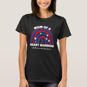 Mum of a Warrior CHD Congenital Heart Defect Aware T-Shirt