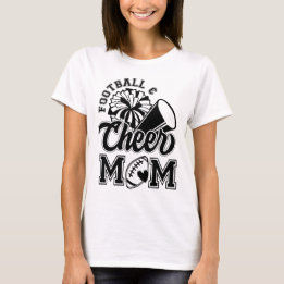 Mum of both Football and cheer shirt
