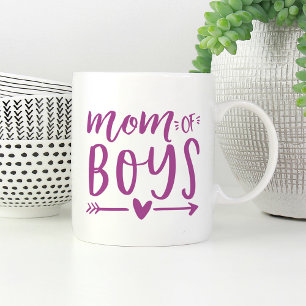 Mum of Boys Coffee Mug