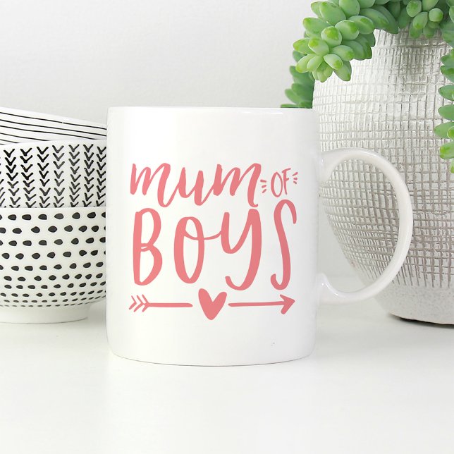 Mum of Boys Coffee Mug (Creator Uploaded)