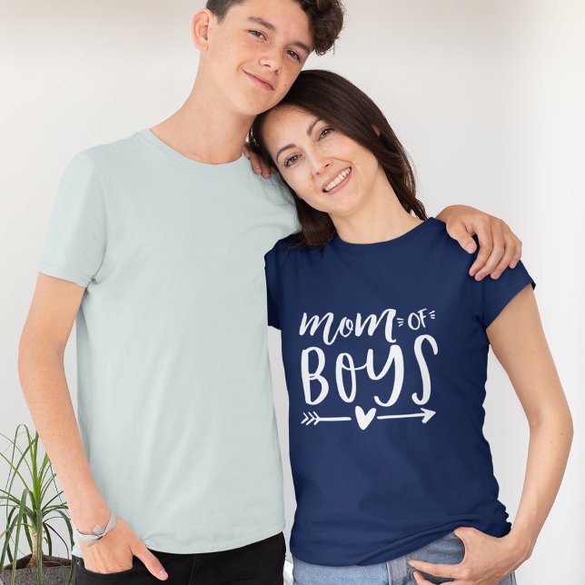Mum of Boys T-Shirt (Creator Uploaded)