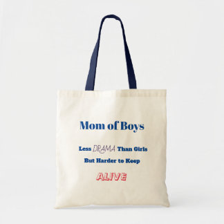 Mum of Boys Tote Bag