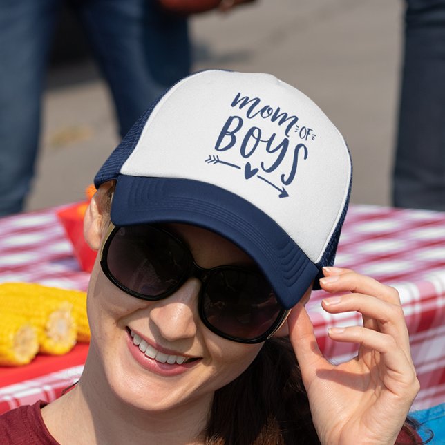 Mum of Boys Trucker Hat (Creator Uploaded)