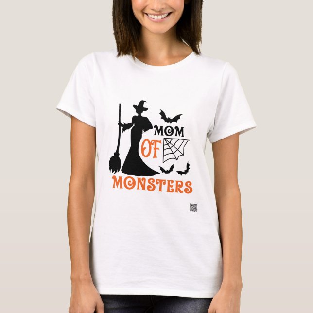 Mum Of Monsters T-Shirt (Front)