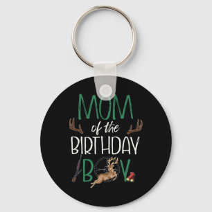 Mum Of The Birthday Boy Big One Birthday Deer Hunt Key Ring