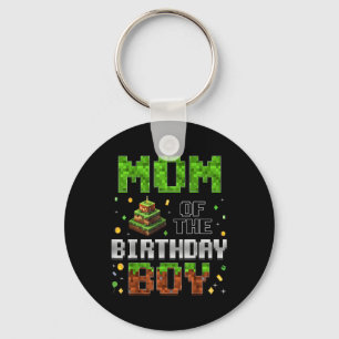 Mum Of The Birthday Boy Matching Family Birthday P Key Ring