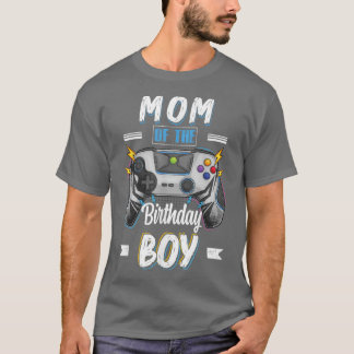 Mum of the Birthday Boy Matching family Video Game T-Shirt