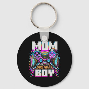 Mum Of The Birthday Boy Matching Video Game Birthd Key Ring