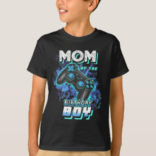 Mum Of The Birthday Boy Matching Video Game Birthd T-Shirt