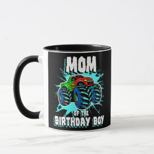 Mum of the Birthday Boy Monster Truck Birthday Mug