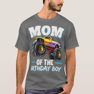 Mum of the Birthday Boy Monster Truck Birthday Nov T-Shirt