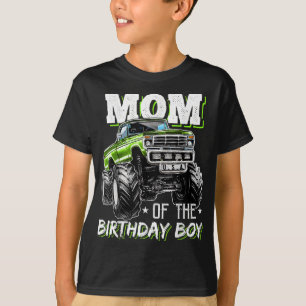 Mum of the Birthday Boy Monster Truck Birthday Nov T-Shirt