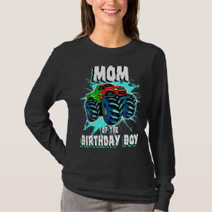Mum Of The Birthday Boy Monster Truck Birthday Par T-Shirt