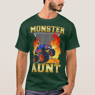 Mum of the Birthday Boy Monster Truck Matching Fam T-Shirt