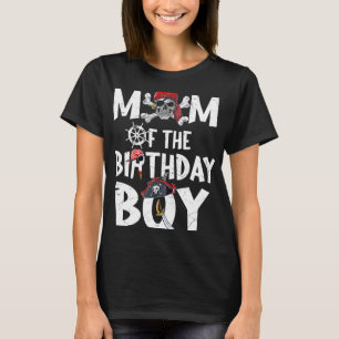 Mum of the Birthday Boy shirt Pirate Mummy Mama Mo