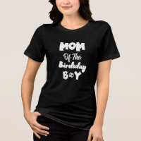 Mum of the Birthday Boy Soccer T-Shirt