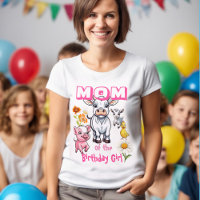 Mum of the Birthday Girl Farm Animals Party