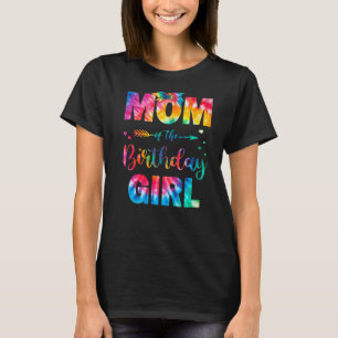 Mum Of The Birthday Girl Mama Mother And Daughter  T-Shirt