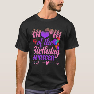 Mum of The Birthday Princess Girls Party Event Kid T-Shirt