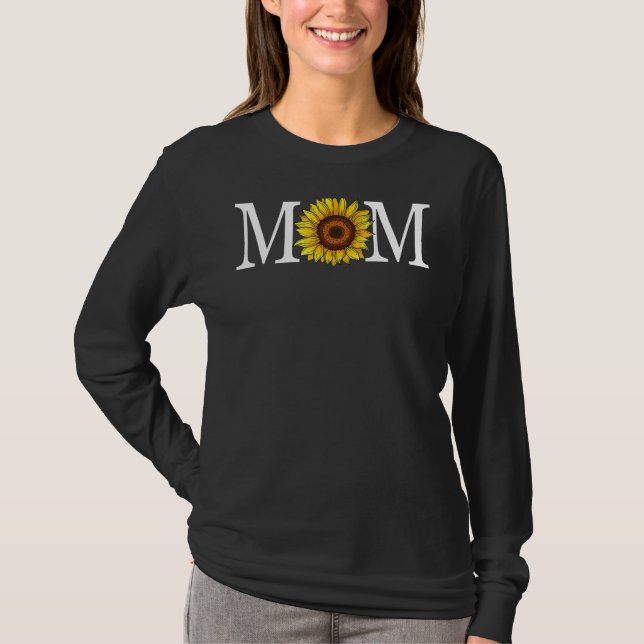 Mum Of The Birthday Sunflower Family Matching For  T-Shirt (Front)