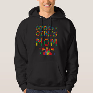Mum of the Brick Master Builder Building Blocks Fa Hoodie