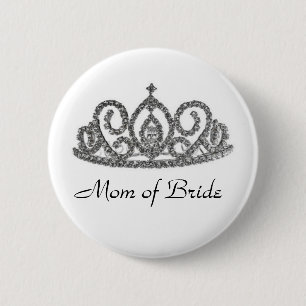 Mum of the Bride 6 Cm Round Badge