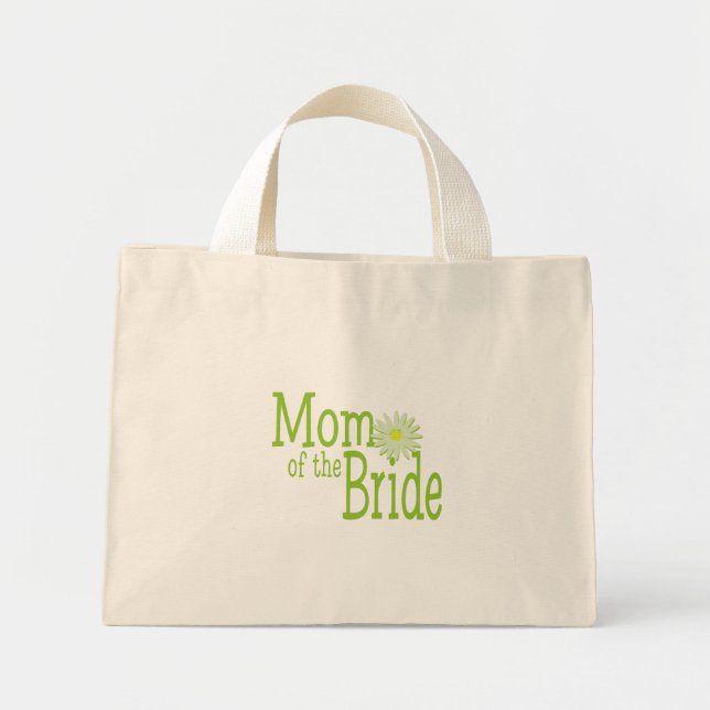 Mum of the Bride Mini Tote Bag (Front)
