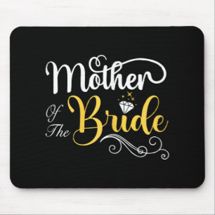 Mum Of The Bride Wedding Shower Mouse Pad