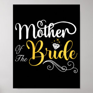 Mum Of The Bride Wedding Shower Poster