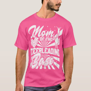 Mum Of The Cheerleading Base Cheer Cheerleader T-Shirt
