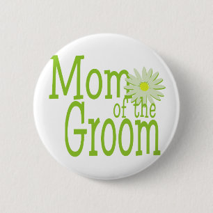 Mum of the Groom 6 Cm Round Badge