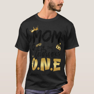Mum Of The Notorious One 1St Birthday School Hip H T-Shirt