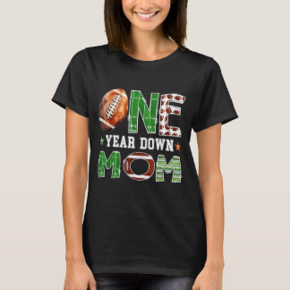 Mum Of The One Year Old 1st Birthday Boy Football T-Shirt