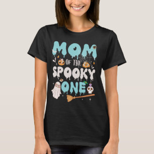 Mum of The Spooky One Boy 1st Birthday Halloween F T-Shirt