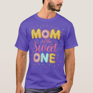 Mum Of The Sweet One Shirt 1st Bday Doughnut Mothe