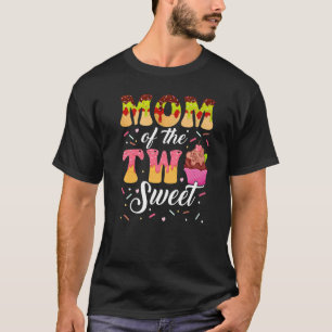 Mum Of The Two Sweet Ice Cream 2nd Birthday Girl T-Shirt