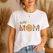 Mum of the Wild One Womens T-Shirt