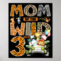 Mum of the wild three 3rd birthday boy safari