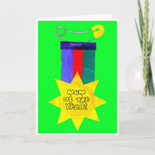 'Mum of the Year' Mother's Day Card
