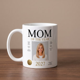 Mum Of The Year Photo Coffee Mug