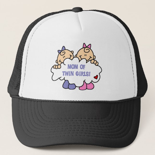 Mum of Twin Girls Trucker Hat (Front)
