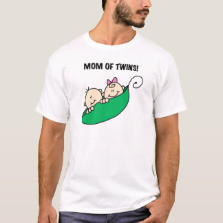 Mum of Twins-Peas in a Pod Tshirts and Gifts