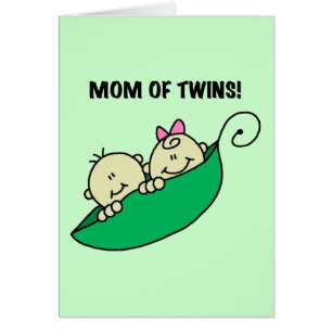 Mum of Twins-Peas in a Pod Tshirts and Gifts