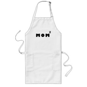 Mum of two long apron