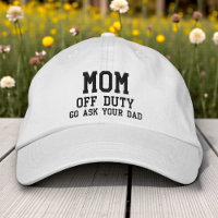 Mum Off Duty Simple Modern Typography Custom